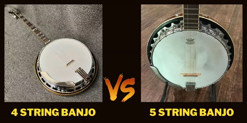 4 string banjo vs 5 string banjo (detailed comparison)
