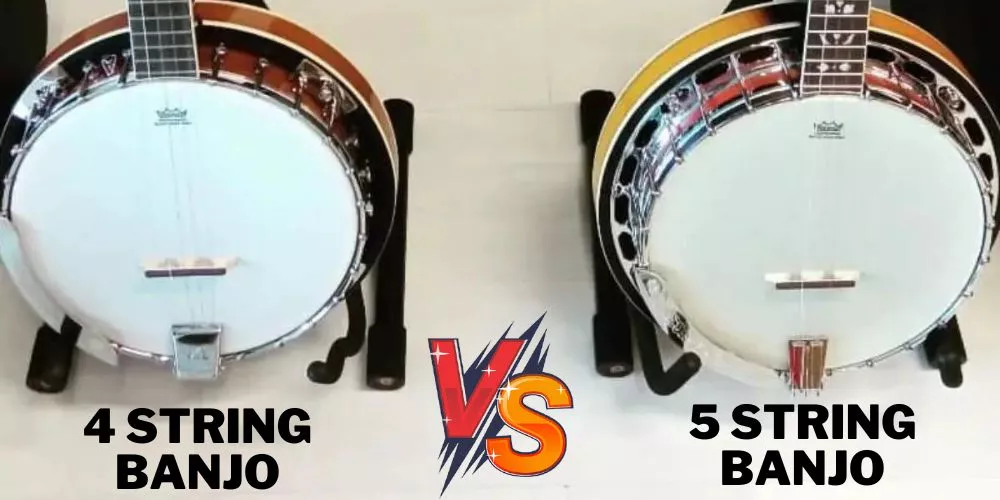 4 string banjo vs 5 string banjo Comparison