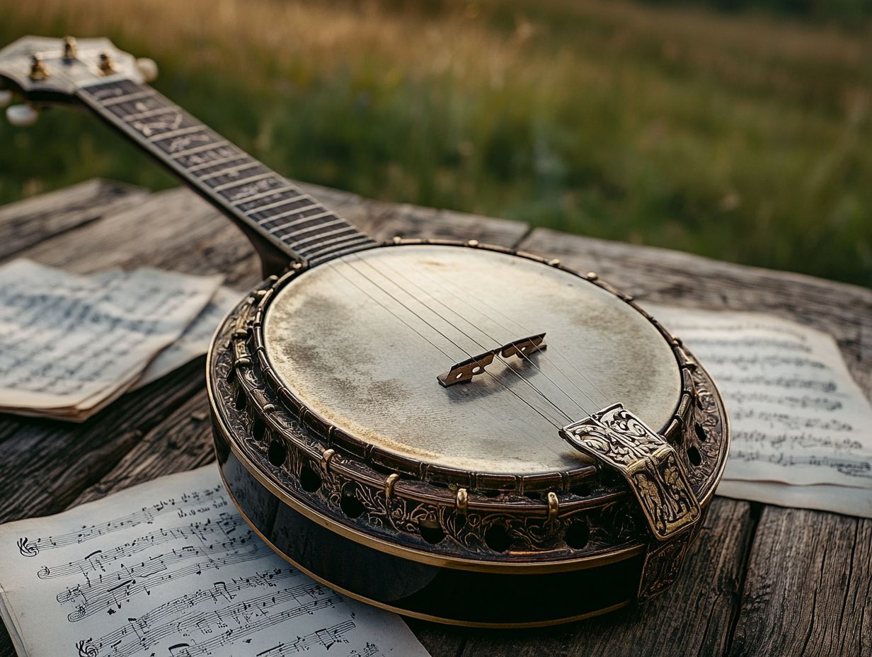 The History of Banjos in Bluegrass and Folk Music