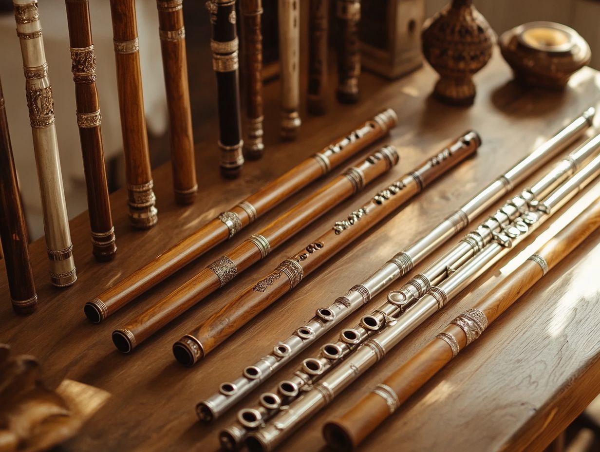 Types of Flutes