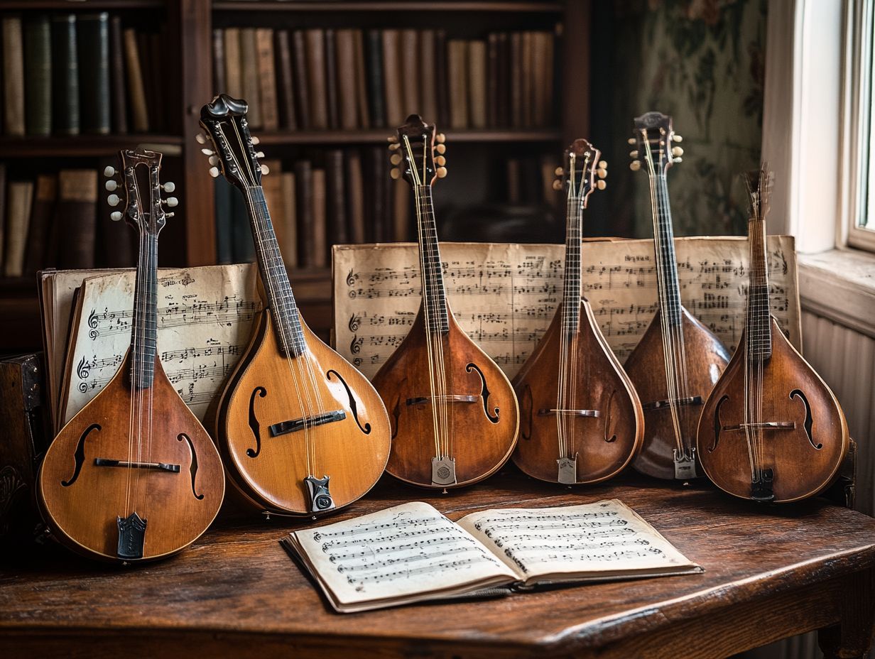 Mandolins in Music From Classical Compositions to Bluegrass Vibes