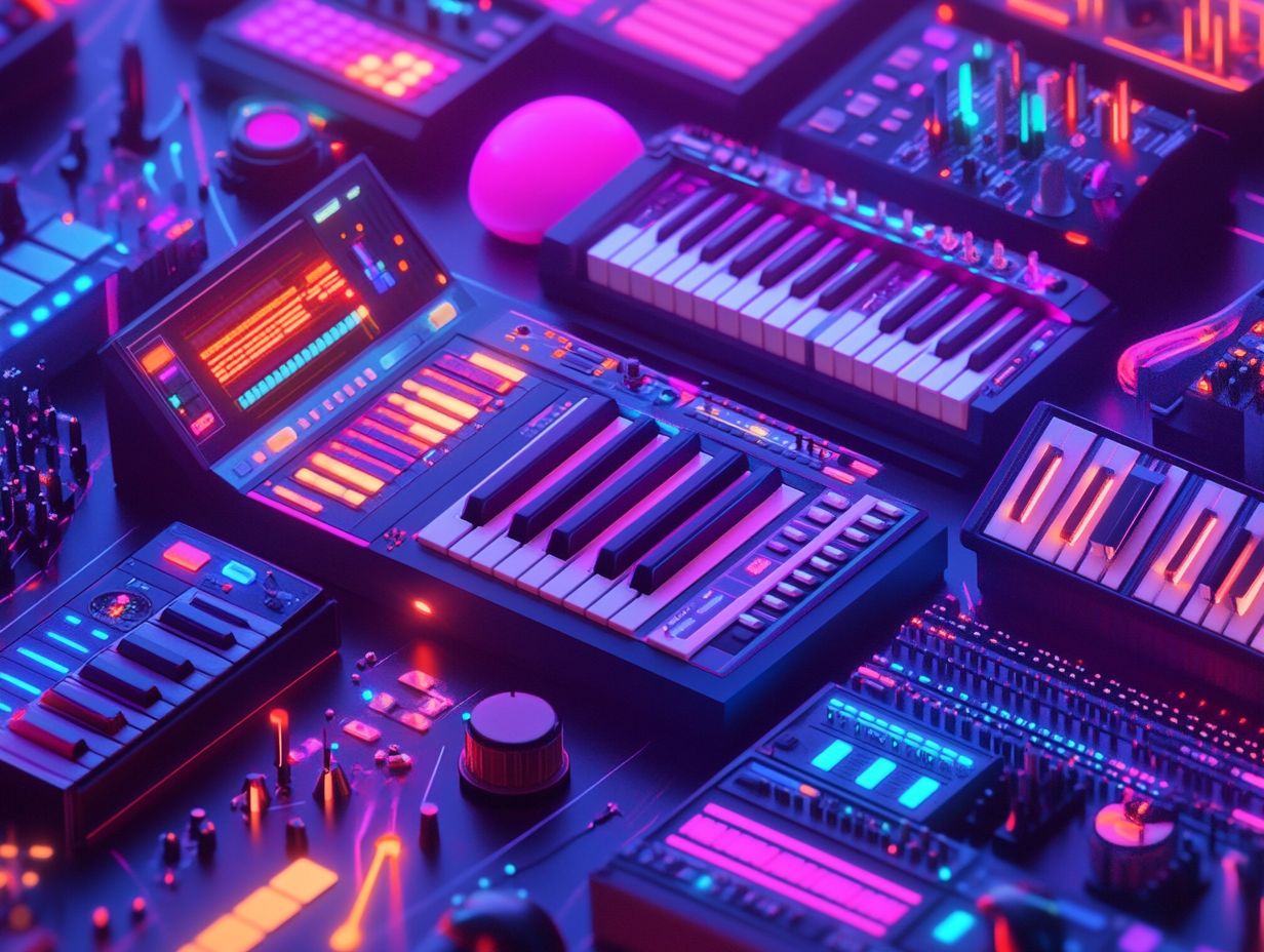 Synthesizers and the Creation of Electronic Music Landscapes