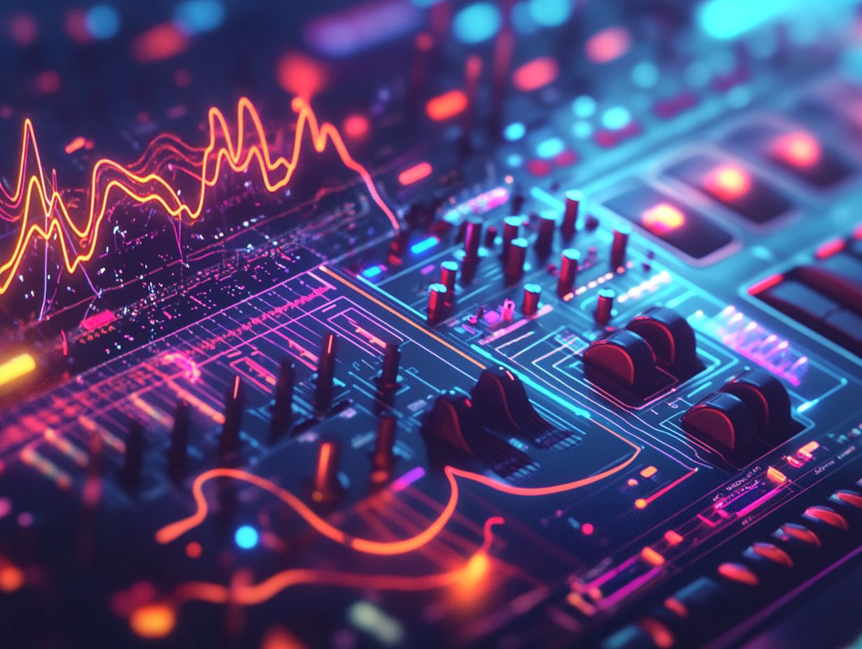 The Role of Synthesizers in Electronic Music