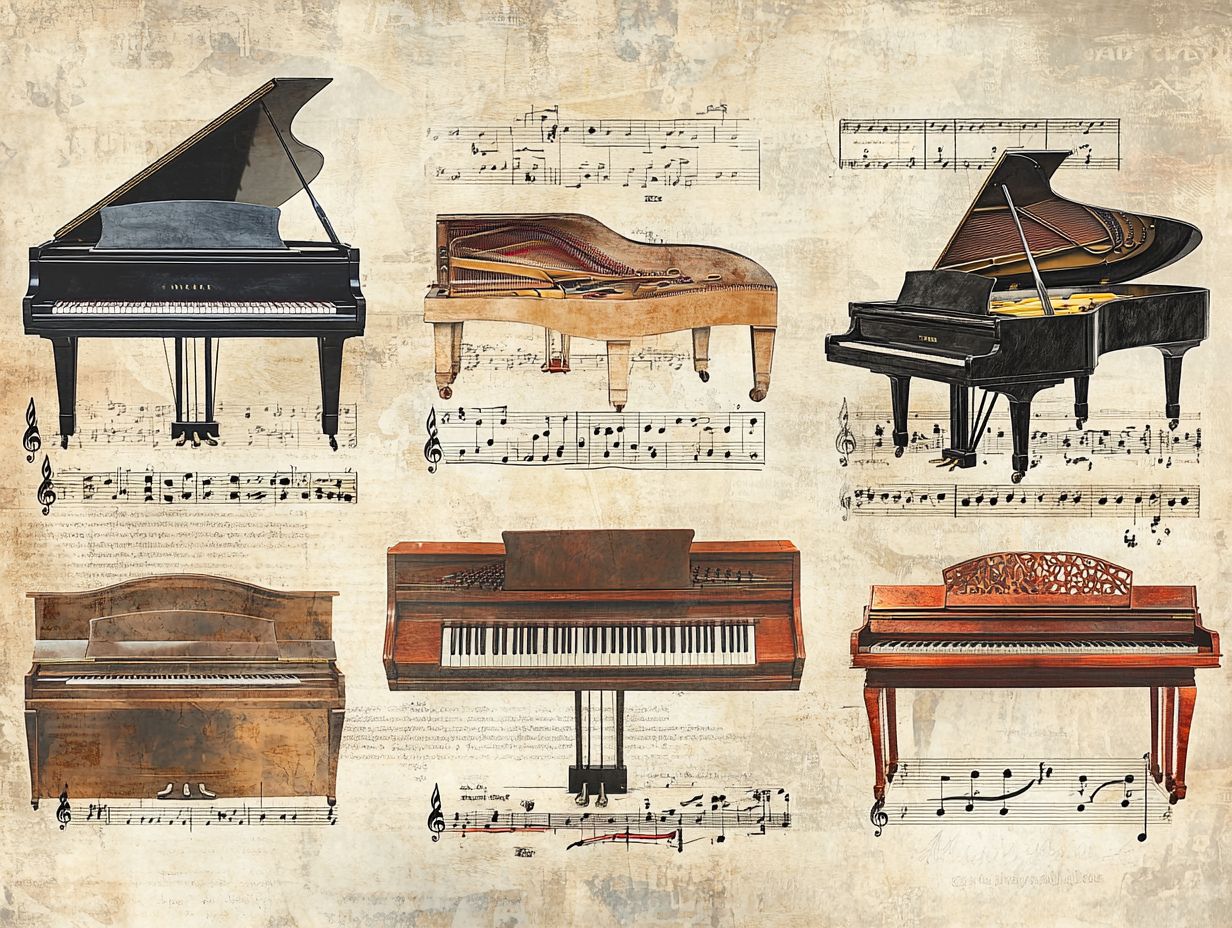 Evolution of Piano Design and Playing Techniques