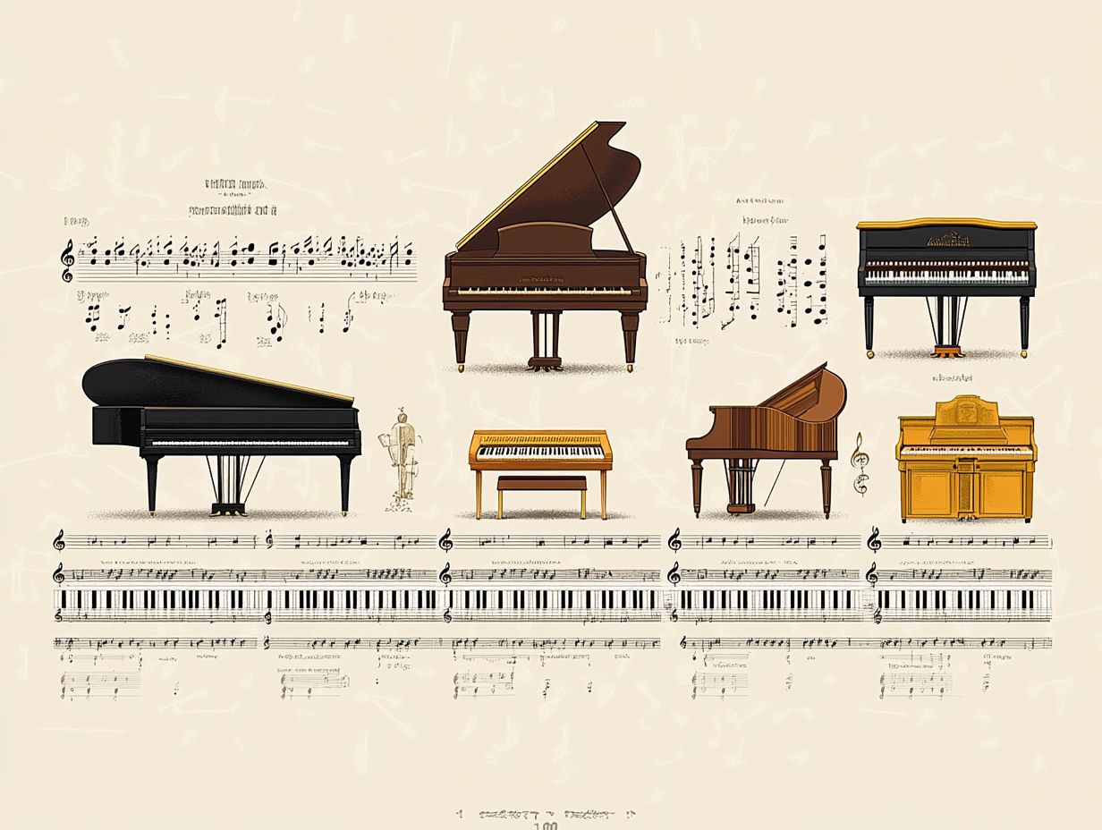 Electric and Digital Pianos